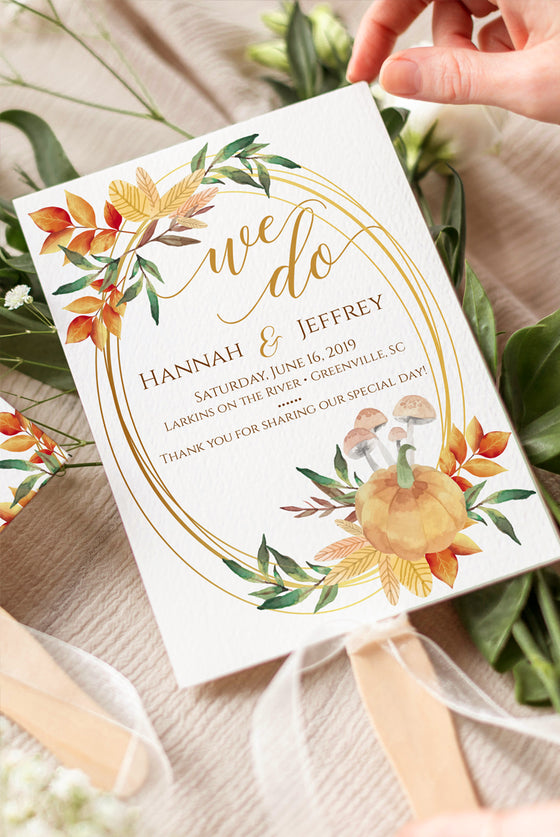 Diy Wedding Program Templates Printable Programs Printed