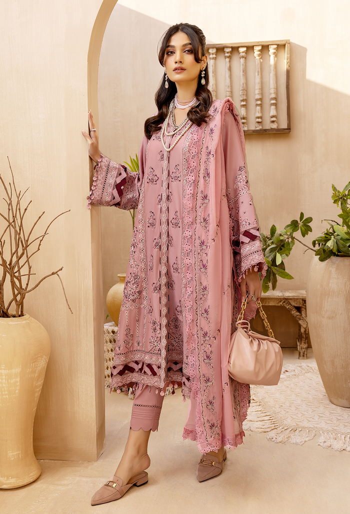 Stock Lot Adan's Libas Suroor Luxury Embroidered Swiss Lawn Collection 2023  – 4Seasons Fashion