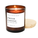 Fresh Coffee Amber Soy Candle