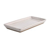 Stoneware ceramic tray