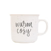 Warm and Cozy Campfire Coffee mug - Winter coffee mugs