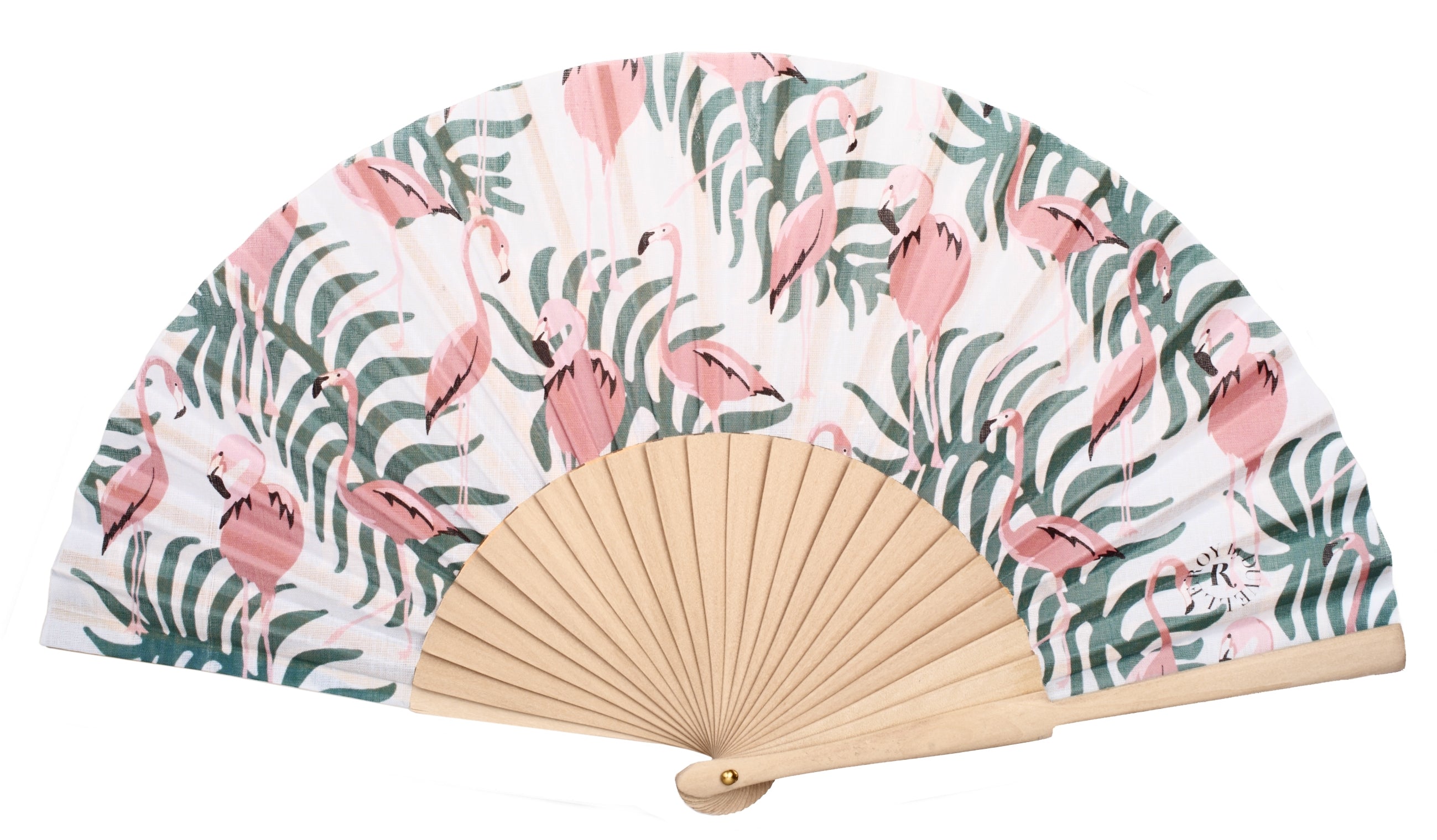 tropical hand fans