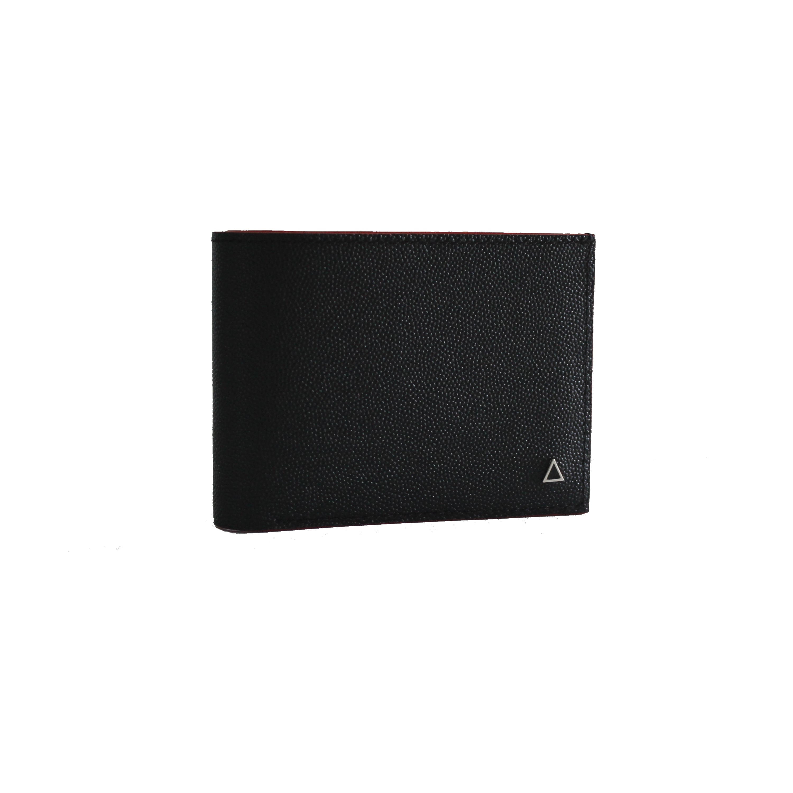 Made in FRANCE Tourny Luxury Wallet in Black Goatskin Caviar by Anonym ...
