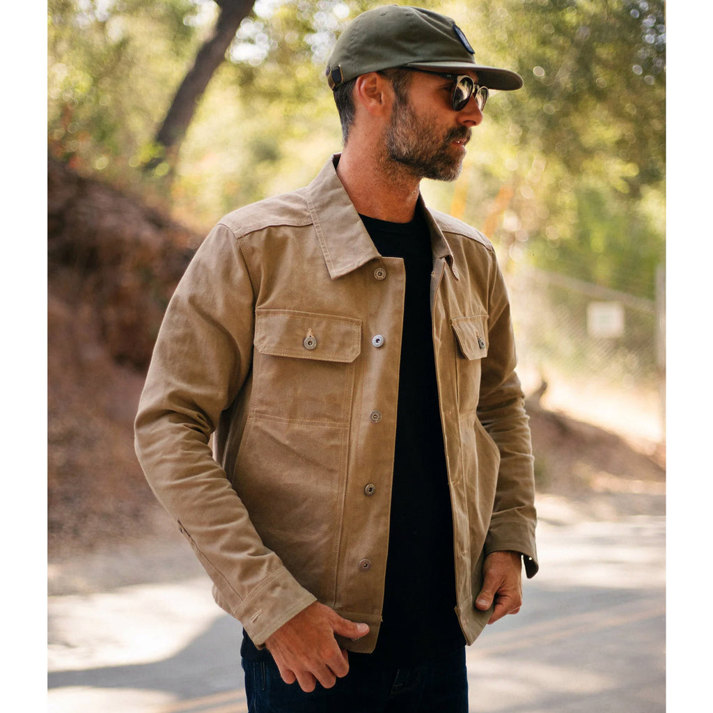 Iron & Resin Mechanic Jacket Wax - Tan