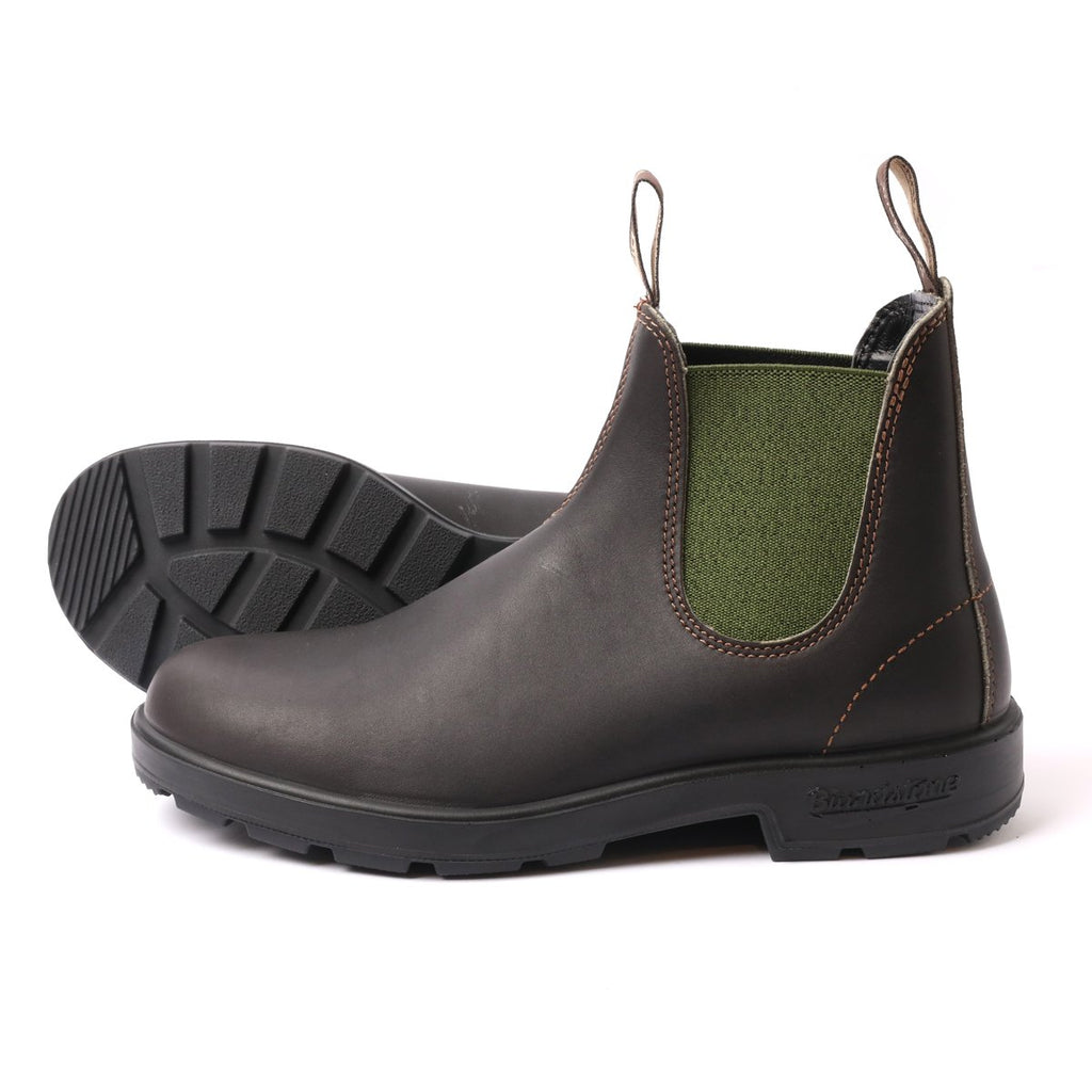 blundstone stout brown olive