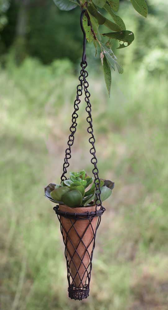 Small Hanging Terra Cotta Pot Red Barn Designs Llc