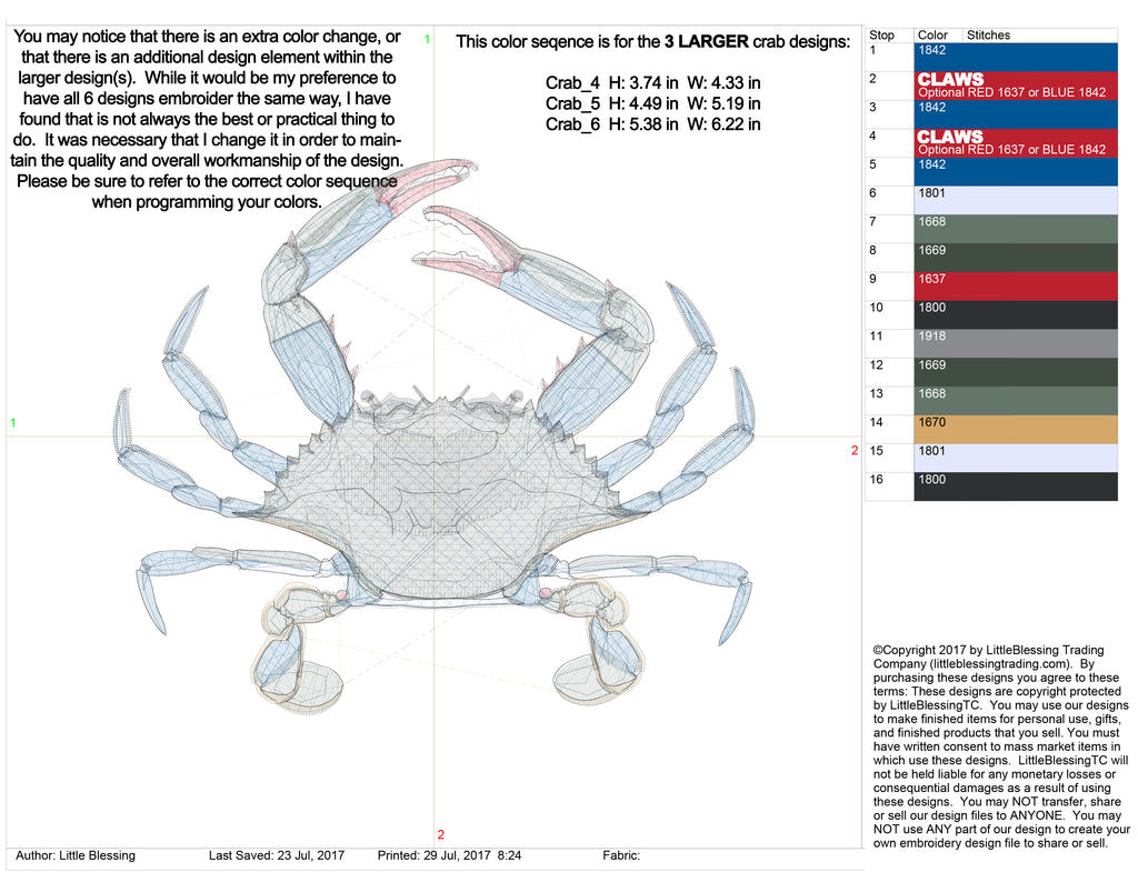 blue crab trading company