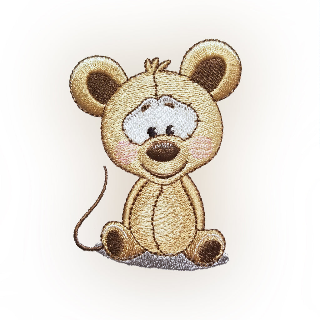 Cute Mouse Embroidery Design – Little Blessing Trading Company