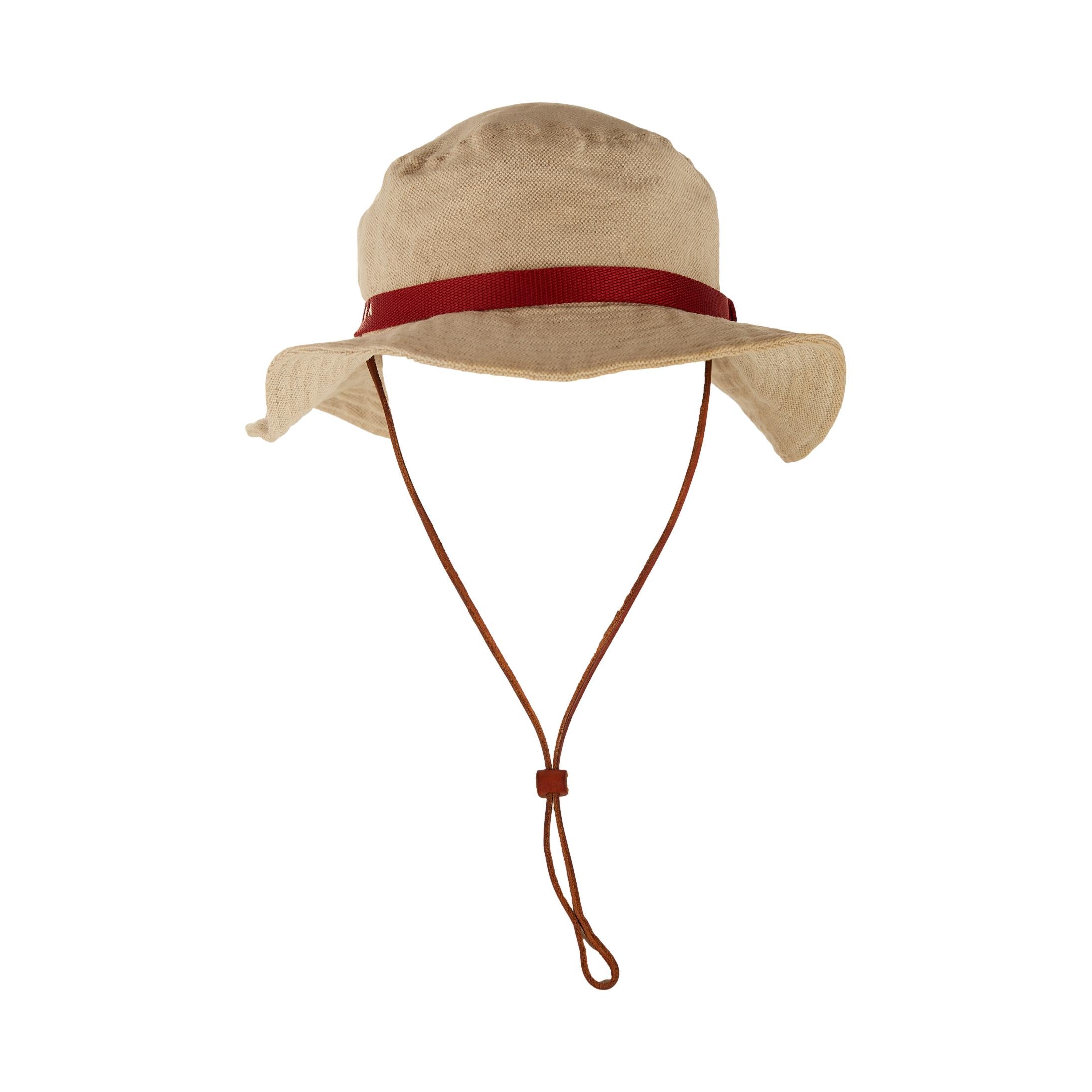 Prada Tan Canvas Logo Bucket Hat – Treasures of NYC