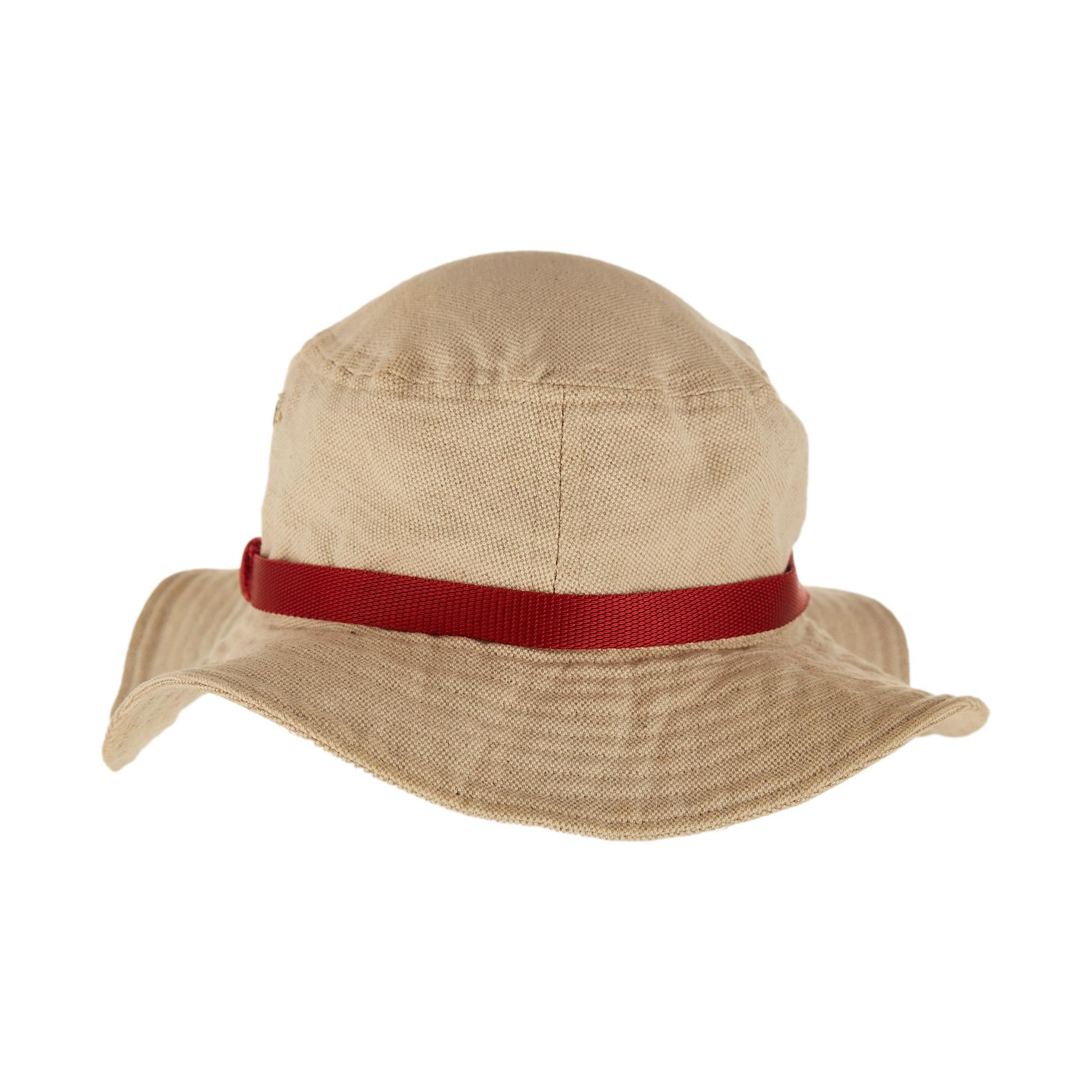 Prada Tan Canvas Logo Bucket Hat – Treasures of NYC