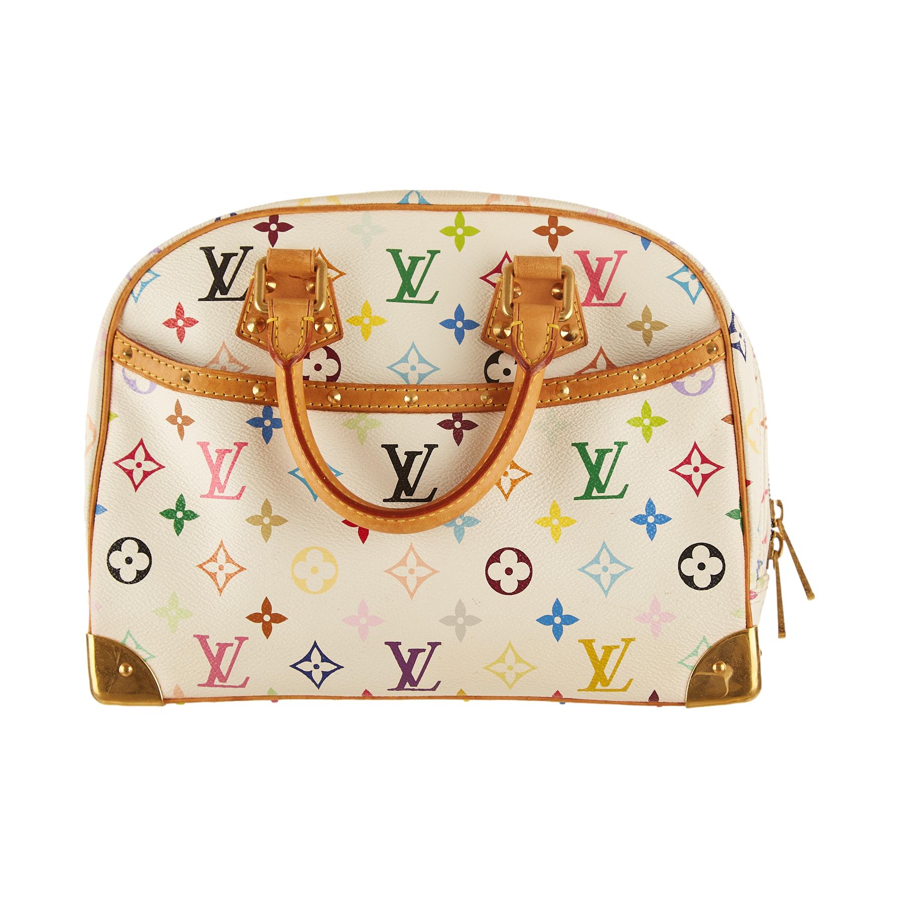 Vintage Louis Vuitton Multicolor Trouville Top Handle Bag – Treasures ...