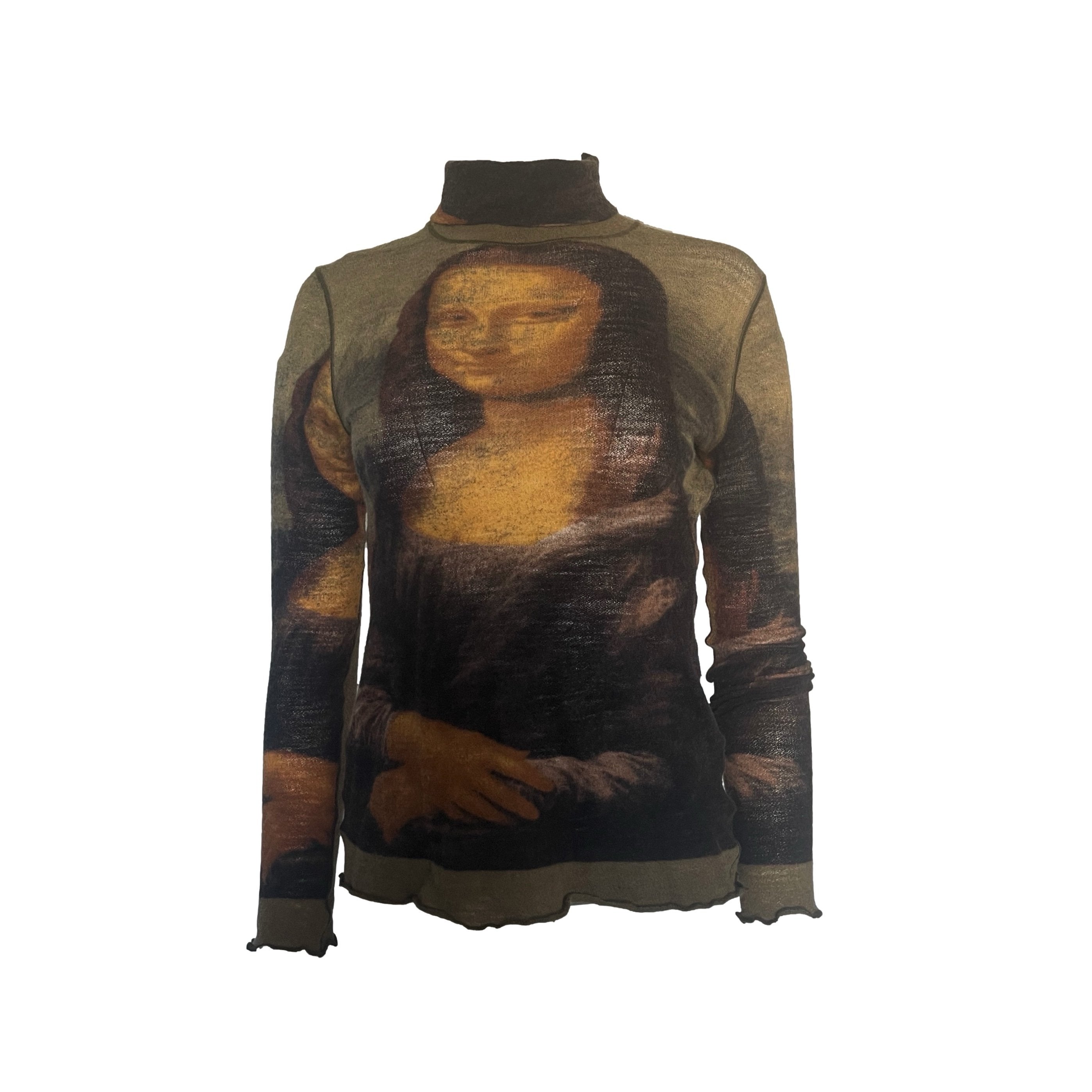 ブランド古着屋TJean Paul GAULTIER Monna Lisa Mesh Top