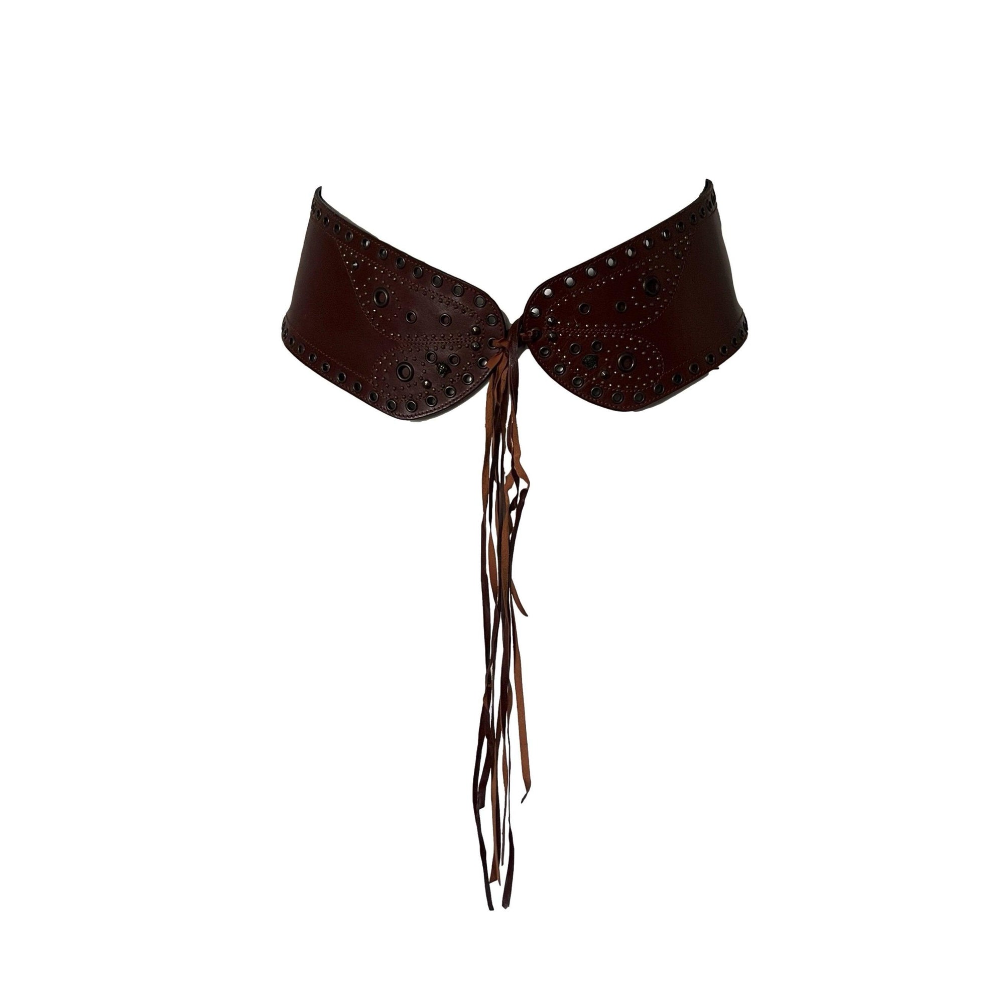 Louis Vuitton Brown Monogram Leash and Collar – Treasures of NYC