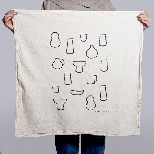 Tea Towel - Microfiber - Pixel Confetti - PLENTY Mercantile & Venue