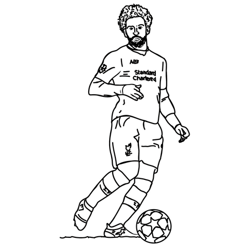 Talisman & Co. | Stay Home FC | Soccer Coloring Pages