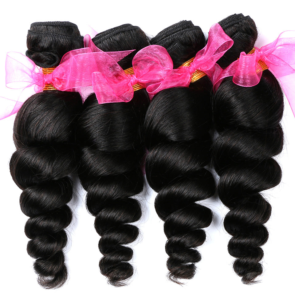 Brazilian Loose Wave Human Hair Weave Extensions Snag Shop