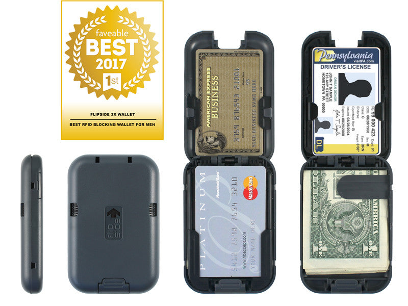 Faveable Ranks Flipside 3X Wallet as the Best RFID Blocking Wallet for - Flipside Wallets