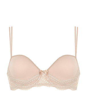 Simone Perele Women's Inspiration 3-Way Multi Position Molded Bra, Nude,  32E : : Clothing, Shoes & Accessories