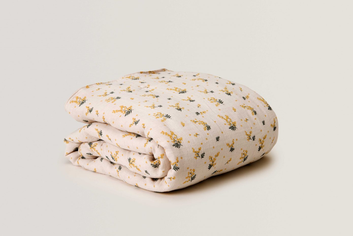 mimosa muslin swaddle blanket