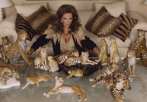 Joan Collins Leopard Home Decor