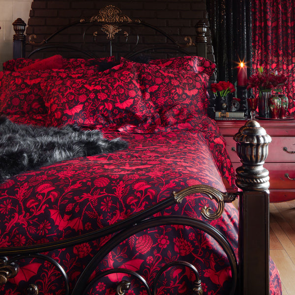 Gothic Bedding And Decor Dark Glamor By Sin In Linen