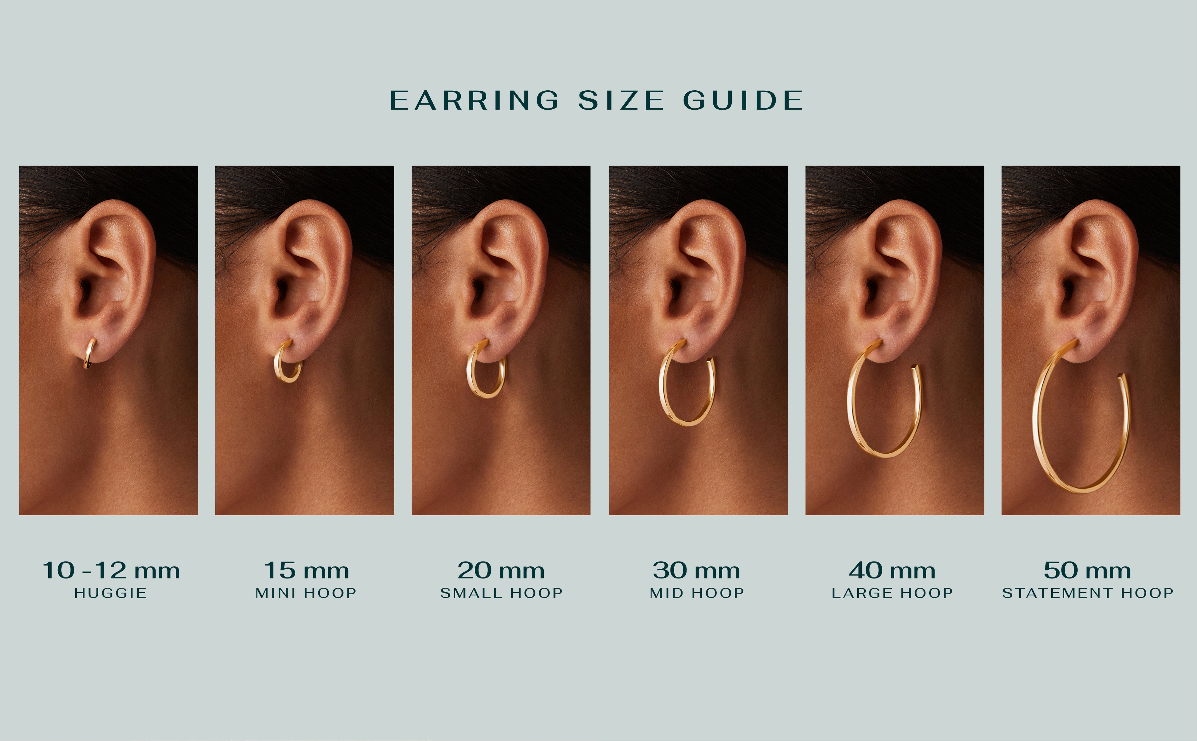 Hoop Earring Sizes A Guide To Find The Perfect Size  Fit Mommy In Heels