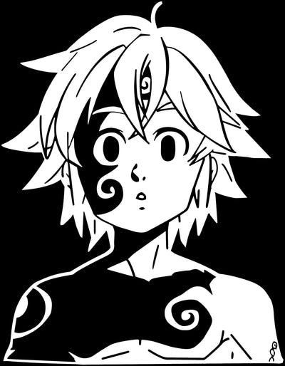 Anime Seven Deadly Sins Nanatsu No Taizai  Sticker for Sale by  Nicholapolitano