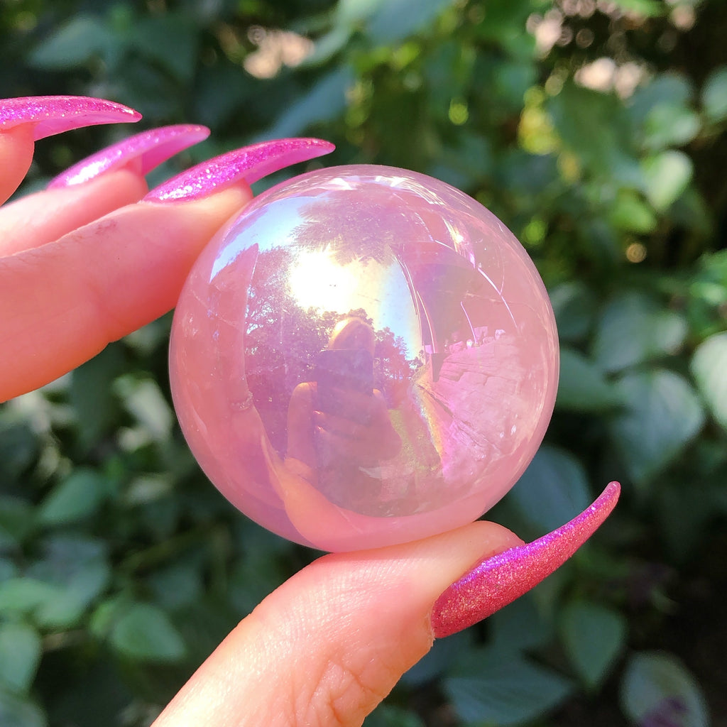 angel aura rose quartz