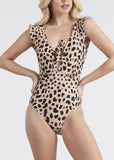leopard bathing suit