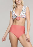 floral reversible bikini