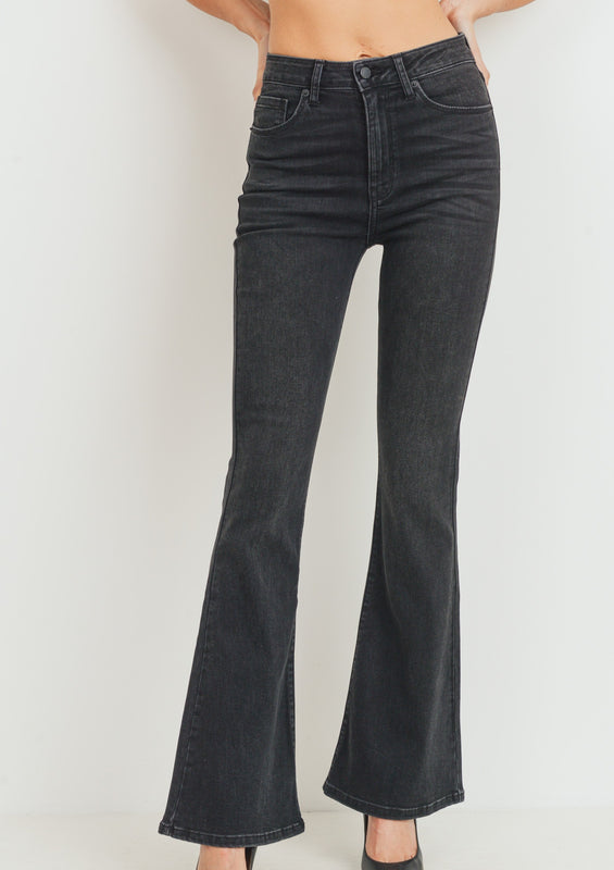 black bell bottom jeans boutique