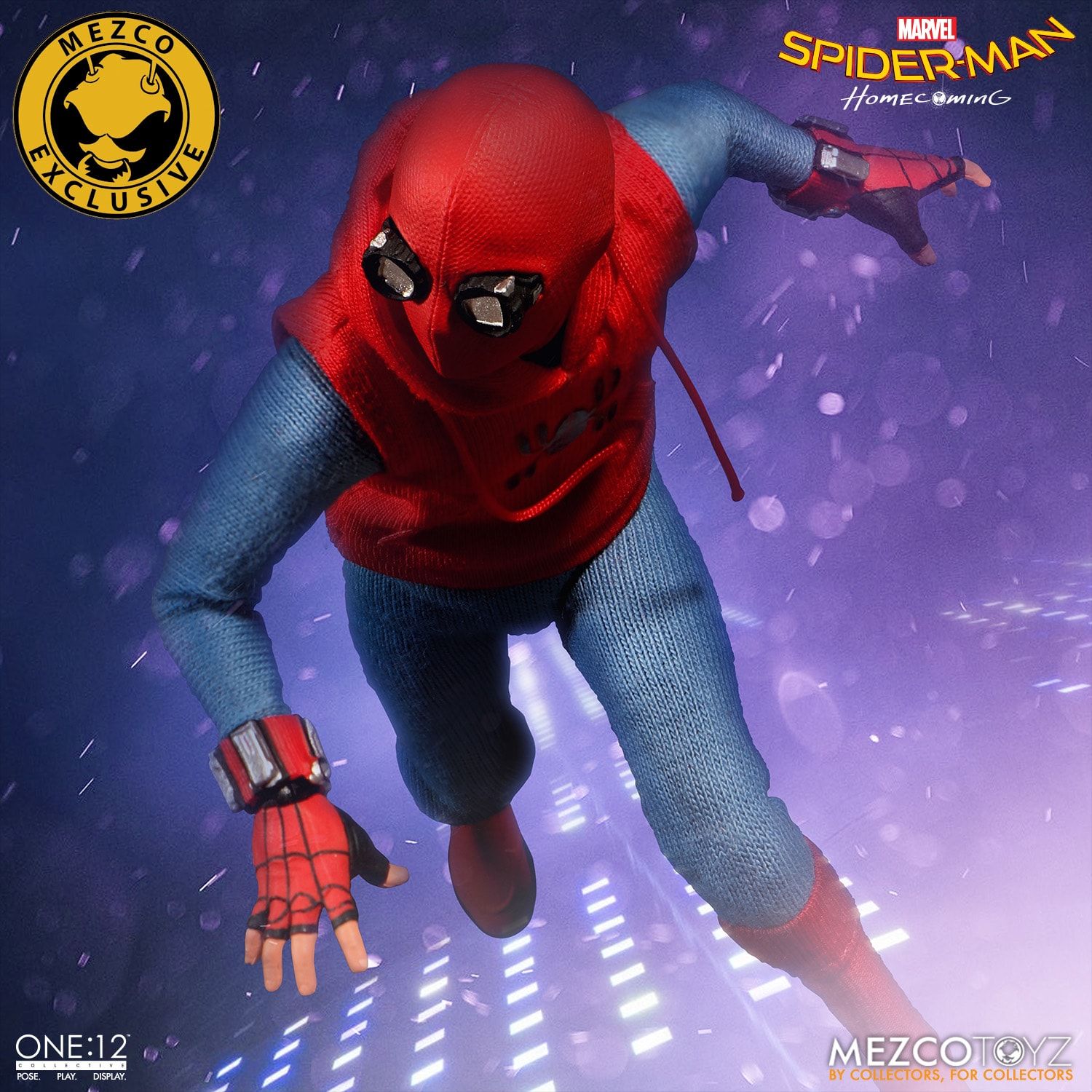 mezco spider man homecoming homemade suit