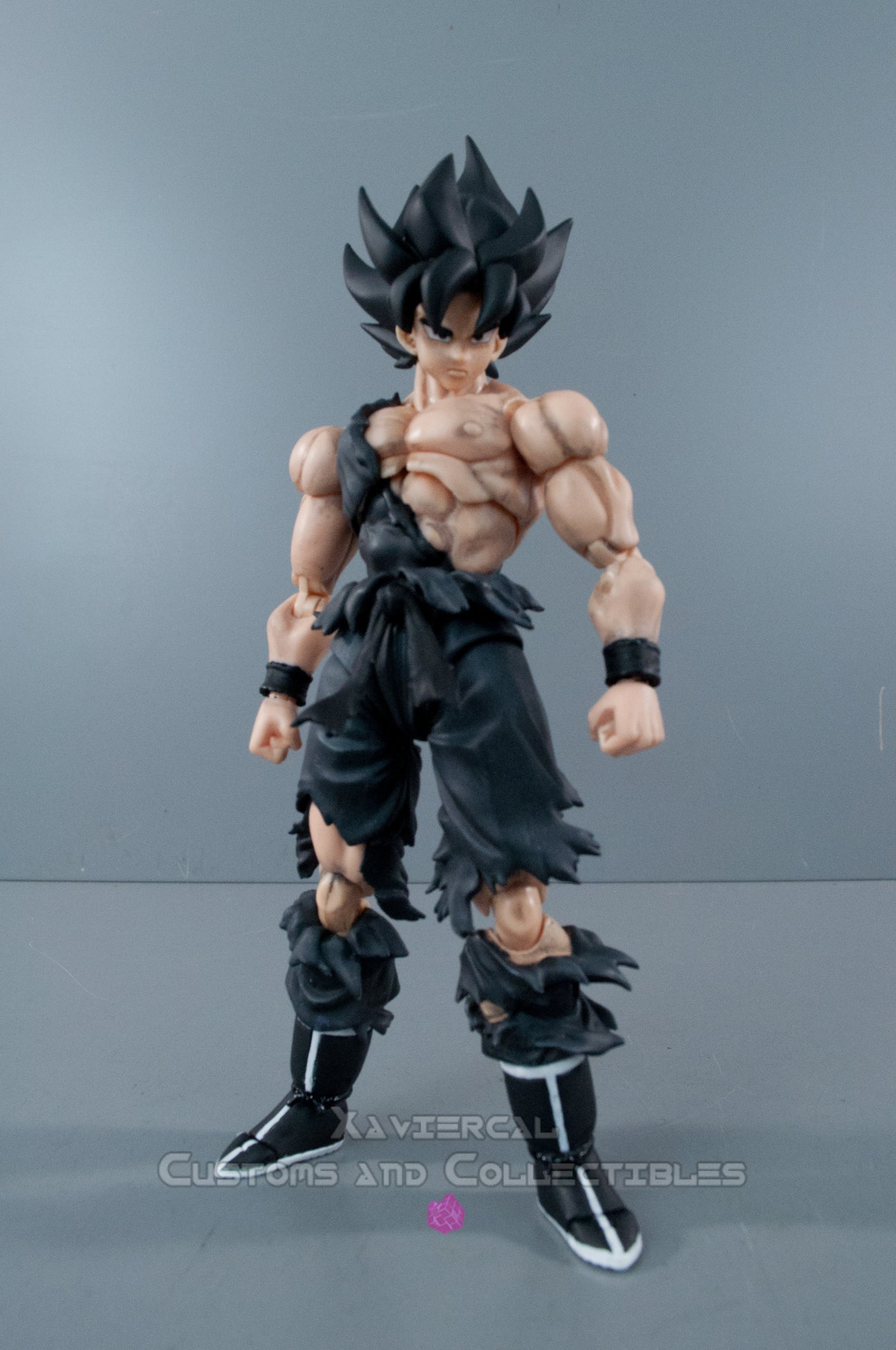 chocolate goku figure