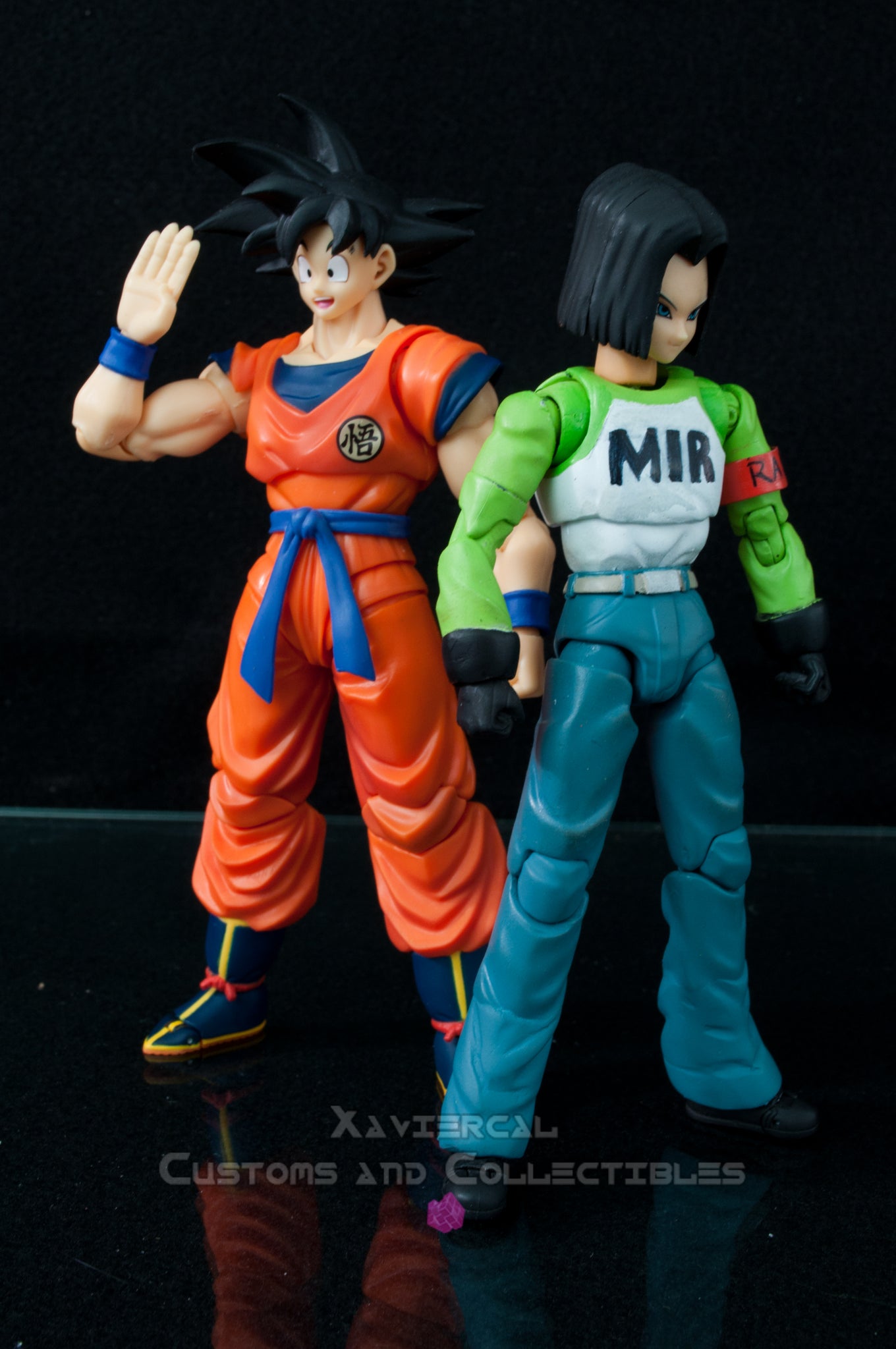 Xavier Cal Custom S H Figuarts Dragon Ball Super Android 17 Xavier Cal Customs And Collectibles