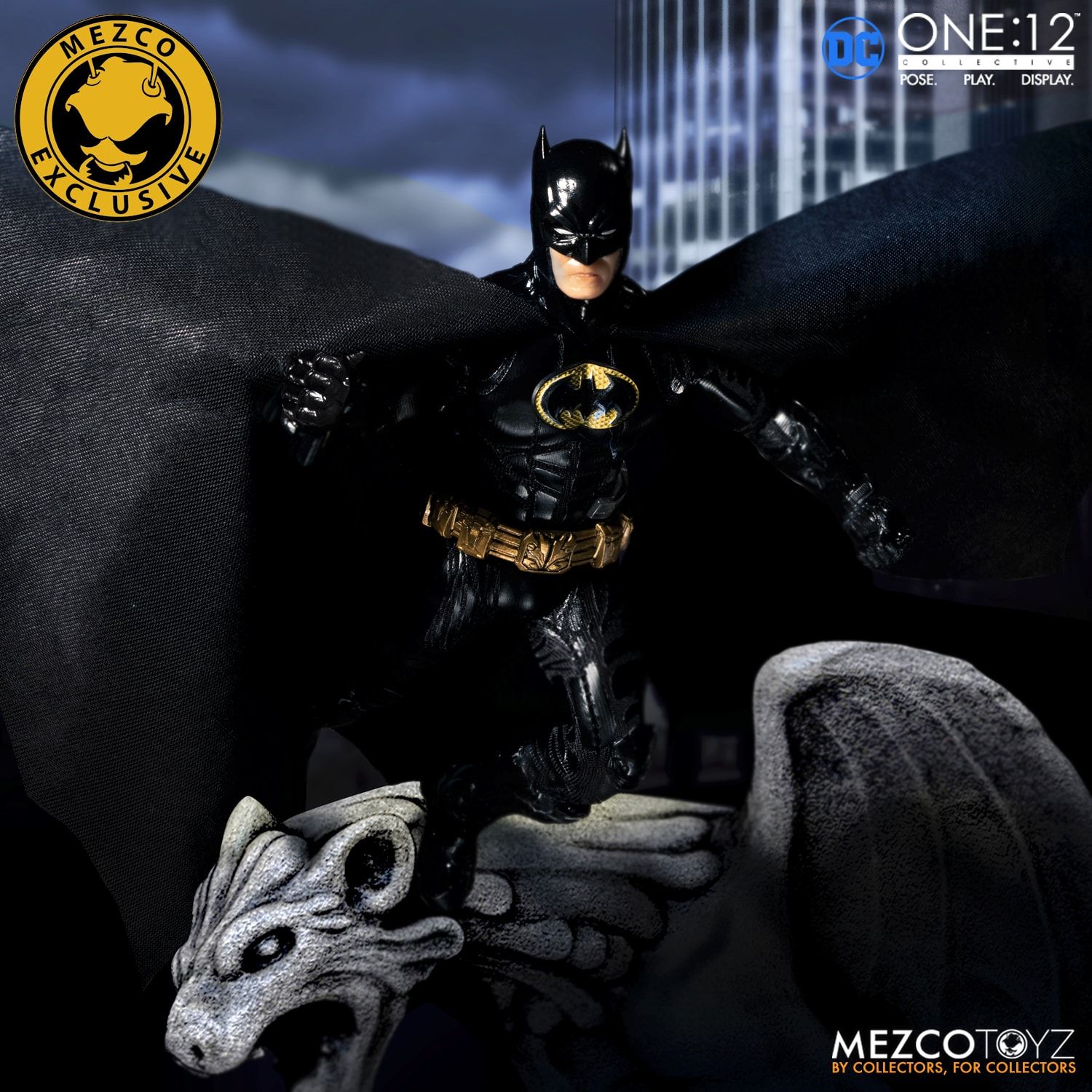 Mezco One:12 Collective Batman: Sovereign Knight – Onyx Edition One –  Xavier Cal Customs and Collectibles