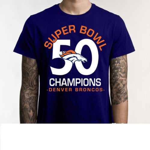 broncos super bowl 50 champions shirt