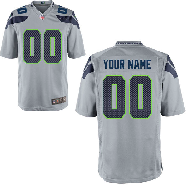 seahawks jersey gray