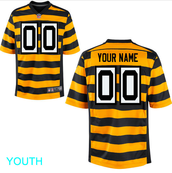 steelers jersey youth large