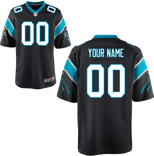 carolina panthers jersey black