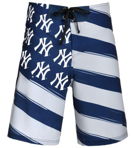 new york yankees swim trunks