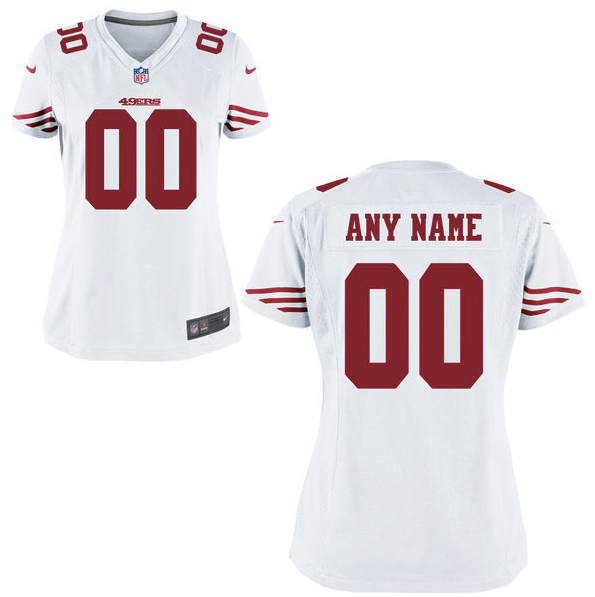 white 49ers jersey