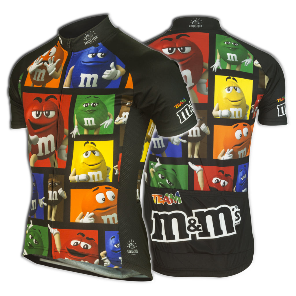 cycling jersey m&m