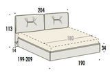 Bed size