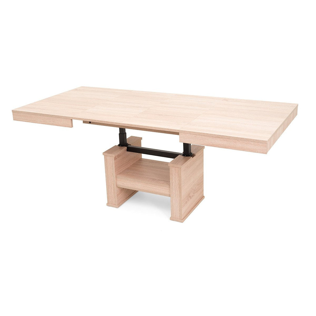 COMBO coffee-dining table with variable height and size [EN] – compact.lv