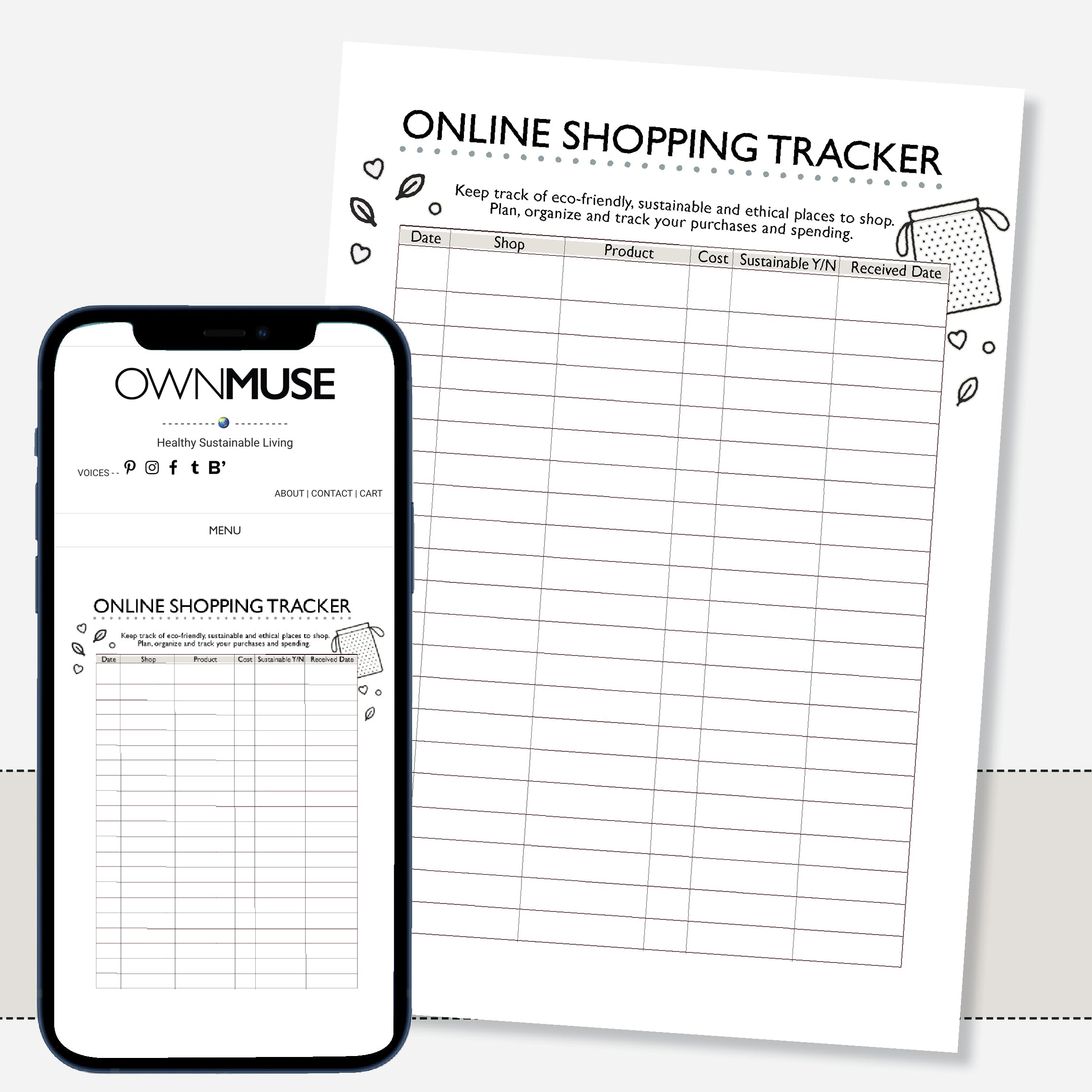 Online Shopping Expense Tracker