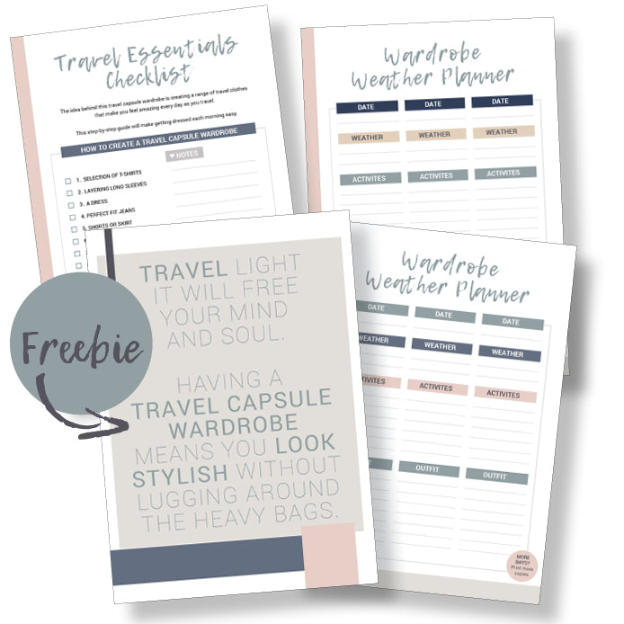 Step-By-Step Guide How To Create a Travel Capsule Wardrobe