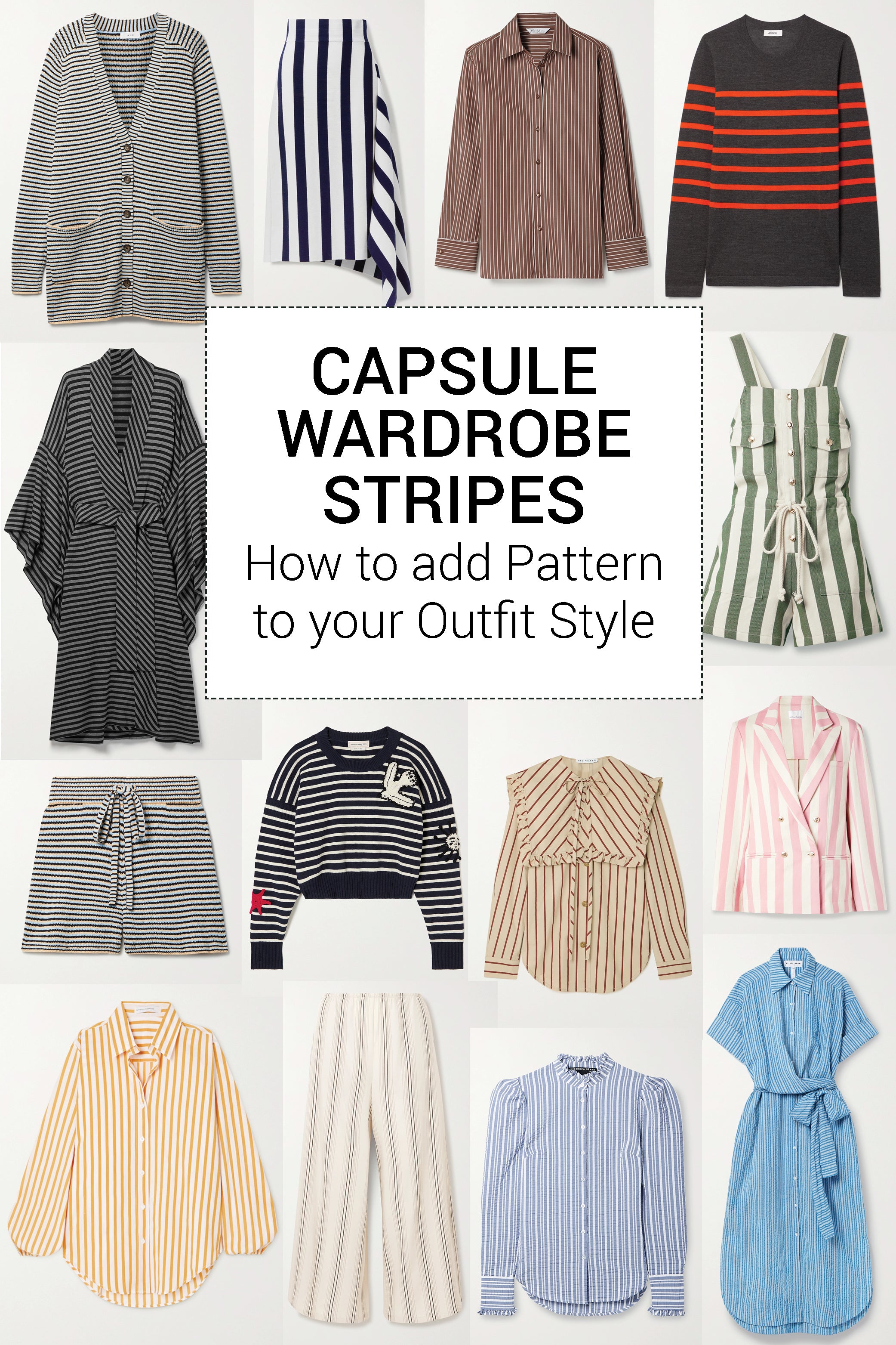 Capsule Wardrobe Stripes