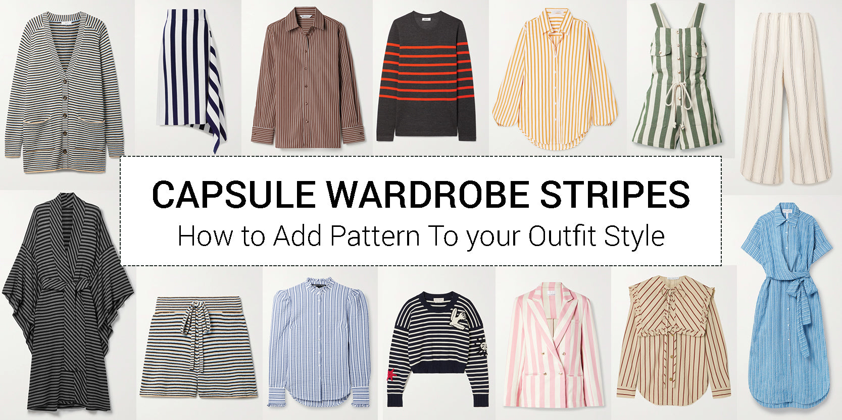 Capsule Wardrobe Stripes