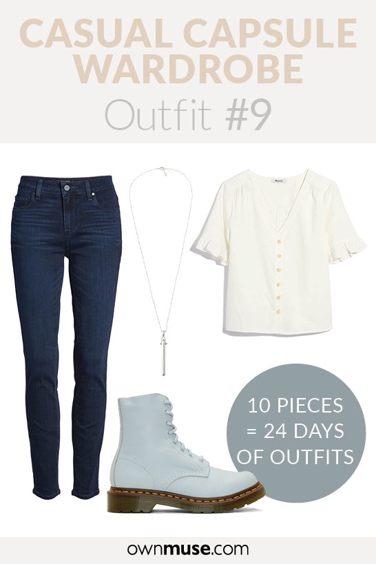 Day wear outfit inspiration - Capsule Wardrobe 