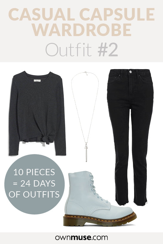 Day wear outfit inspiration - Capsule Wardrobe 